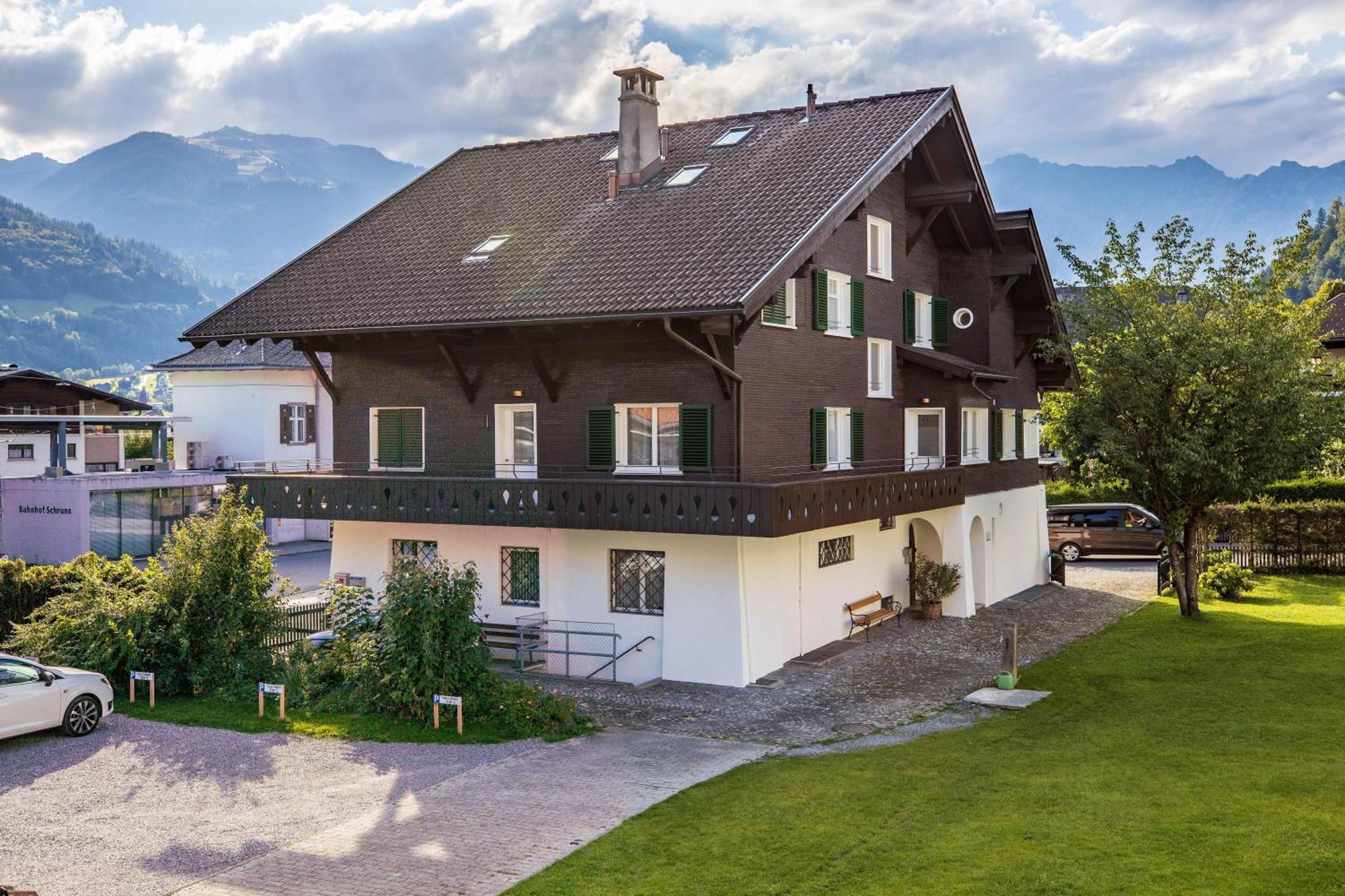 Ferienwohnung Haus Kapell Schruns Exterior foto